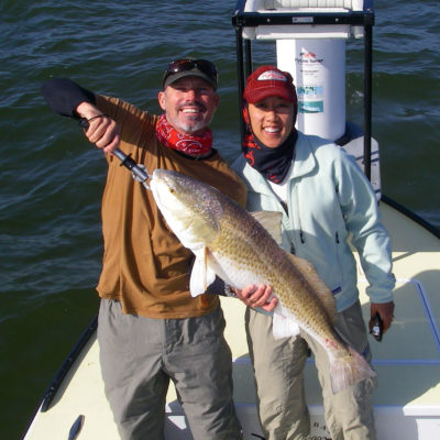 Winter Louisiana redfish - one of America's best fisheries!